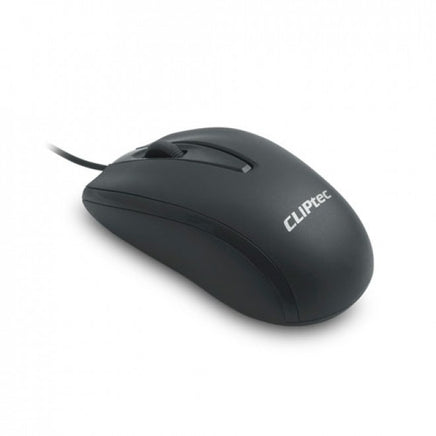 CLiPtec XILENT SCROLL - 1200DPI SILENT OPTICAL MOUSE - Black - ElectronX Plus