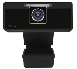 HIGH QUALITY FULL HD 720P USB2.0 WEBCAM BLACK - ElectronX Plus