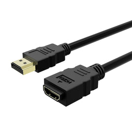 Simplecom CAH305 0.5M High Speed HDMI Extension Cable UltraHD M/F (1.6ft) - ElectronX Plus