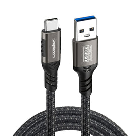 Simplecom CAU510 USB-A to USB-C Data and Charging Cable USB 3.2 Gen2 10Gbps 1M - ElectronX Plus