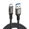 Simplecom CAU510 USB-A to USB-C Data and Charging Cable USB 3.2 Gen2 10Gbps 1M - ElectronX Plus