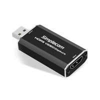 Simplecom DA315 HDMI to USB 2.0 Video Capture Card Full HD 1080p for Live Streaming Recording - ElectronX Plus