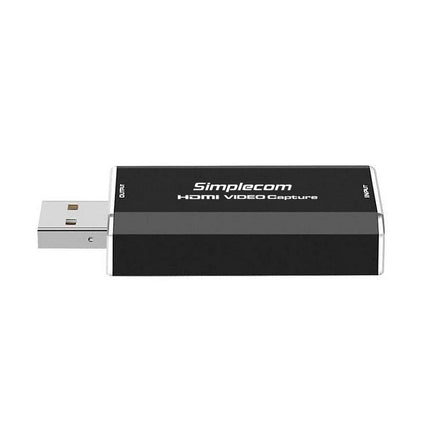 Simplecom DA315 HDMI to USB 2.0 Video Capture Card Full HD 1080p for Live Streaming Recording - ElectronX Plus