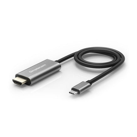 Simplecom DA321 USB-C Type C to HDMI Cable 1.8M (6ft) 4K@30Hz - ElectronX Plus