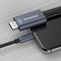 Simplecom DA322 USB-C Type-C to HDMI 2.0 Cable 2M HDCP 4K@60Hz - ElectronX Plus