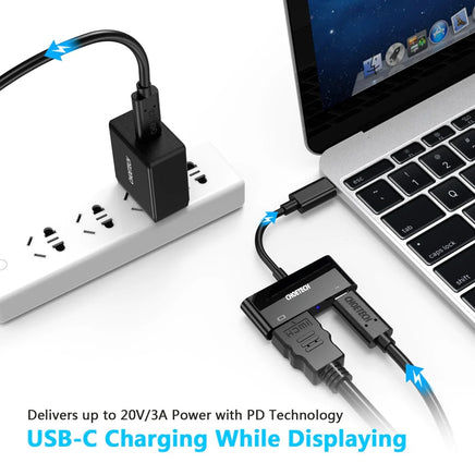 CHOETECH HUB-M03 USB-C To HDMI Adapter(4K@60hz) with 60W PD Charging Port - ElectronX Plus