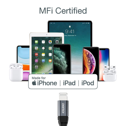 CHOETECH IP0042 USB-C MFI Certified iPhone Cable 3M - ElectronX Plus