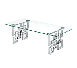 Royale Silver Coffee Table - ElectronX Plus