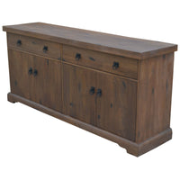 Florence  Buffet Table 180cm 2 Door 4 Drawer Solid Mango Timber Wood - ElectronX Plus