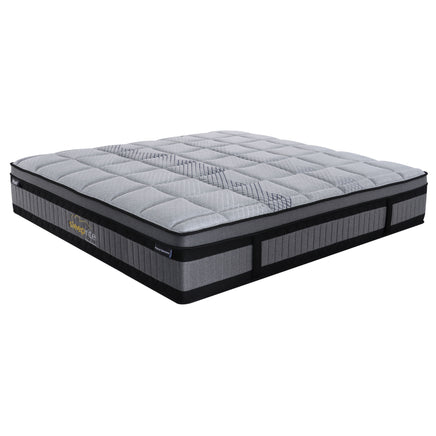 Imperial Slendour Plush Mattress 30cm Premium Top 7 Zones Pocket Spring - King - ElectronX Plus