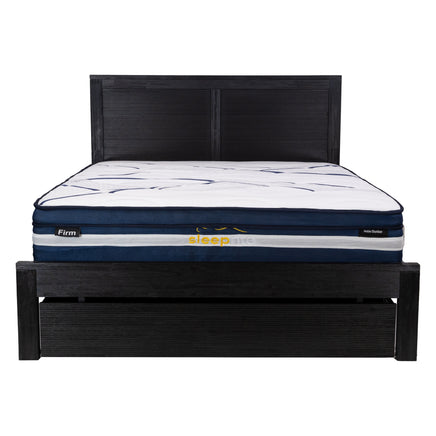 Noble Slumber  Firm Mattress 28cm Premium Top 5 Zones Pocket Spring - Queen - ElectronX Plus