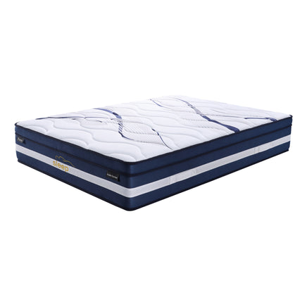 Noble Slumber  Firm Mattress 28cm Premium Top 5 Zones Pocket Spring - Queen - ElectronX Plus