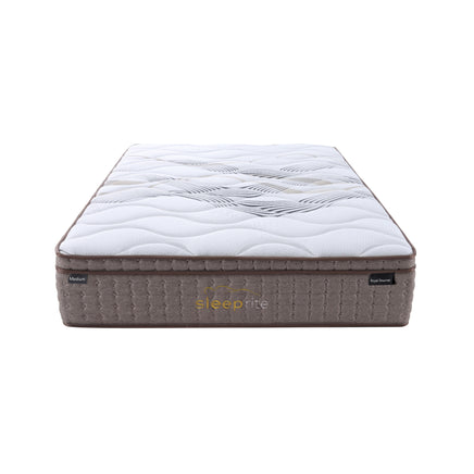 Royale Dreamer  Medium Mattress 30cm Luxury Top 7 Zones Pocket Spring - Queen - ElectronX Plus