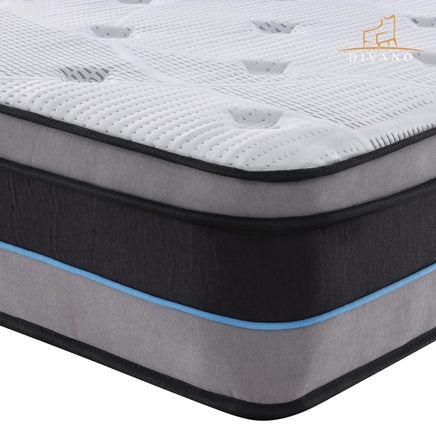 Cloud Dreams Queen Size Pocket Spring Luxury Plush Top 28cm Mattress - ElectronX Plus