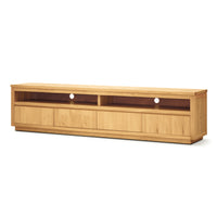 Rosemallow ETU Entertainment TV Unit 235cm 4 Drawer Solid Messmate Timber Wood - ElectronX Plus