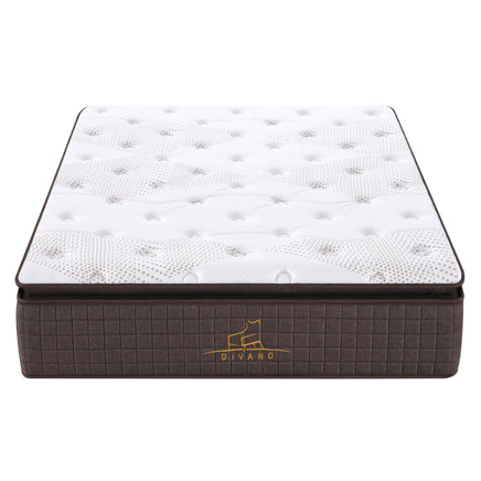 Luxe Dreams Double Size 7 Zones Pocket Spring Premium Medium Feel 34cm Mattress - ElectronX Plus