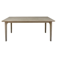 Tyler 180cm Dining Table Solid Acacia Timber Wood Brushed Smoke - ElectronX Plus