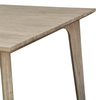 Tyler 180cm Dining Table Solid Acacia Timber Wood Brushed Smoke - ElectronX Plus