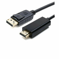 1.8m DisplayPort Display Port DP Gold to HDMI Male Video Audio Converter Cable - ElectronX Plus