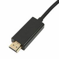 1.8m DisplayPort Display Port DP Gold to HDMI Male Video Audio Converter Cable - ElectronX Plus