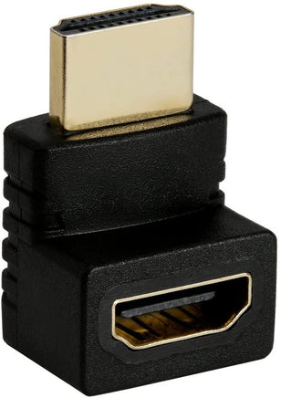 Right Angle 270 Degree HDMI Male to Female Plug Play Connector Adapter joiner - ElectronX Plus