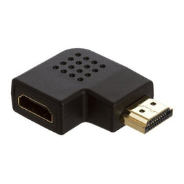 HDMI Port Saver Male to Female 90 Degree Vertical Flat Left For HDMI Cable - ElectronX Plus