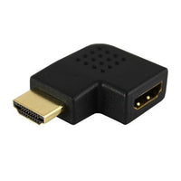 HDMI Port Saver Male to Female 90 Degree Vertical Flat Left For HDMI Cable - ElectronX Plus