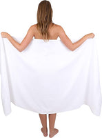 EXTRA LARGE JUMBO SIZE BATH SHEET - 180 cm x 90cm x 4 - ElectronX Plus