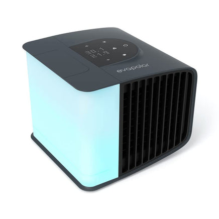 Evapolar evaSMART Personal Portable Air Cooler and Humidifier with Alexa Support and Mobile App, for Home and Office, with USB Connectivity and Built-in LED Light, Black (EV-3000) - ElectronX Plus