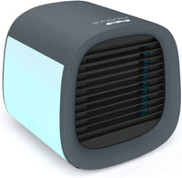 EVAPOLAR evaCHILL - Personal Portable Air Cooler and Humidifier, with USB Connectivity and LED Light, Grey - ElectronX Plus