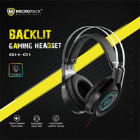 Gaming Headset Adjustment Headband Leather Earmuffs Omnidirectional Microphone - ElectronX Plus