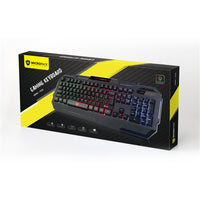 Rainbow Backlit Gaming Keyboard 19 Game Anti Ghosting Keys USB 2.0 Interface AU - ElectronX Plus