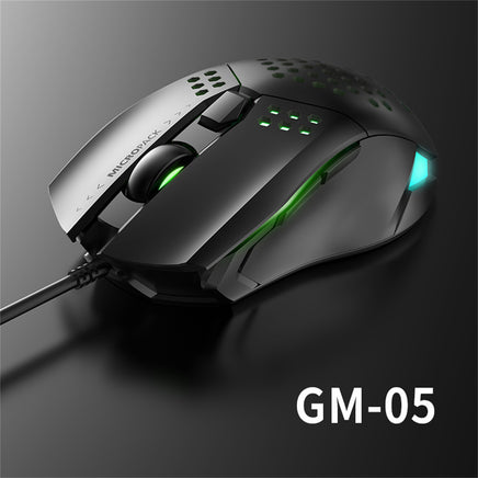 PC Gaming Mouse LED Optical Sensors DPI 6 Buttons USB Wired For Computer Laptop - ElectronX Plus