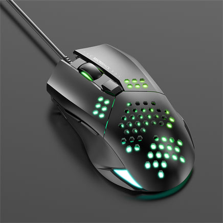 PC Gaming Mouse LED Optical Sensors DPI 6 Buttons USB Wired For Computer Laptop - ElectronX Plus