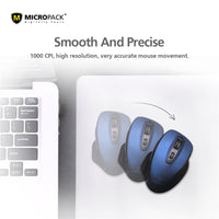 Wireless Mouse Computer Laptop PC 10M USB Receiver Compatible Multiple Device - ElectronX Plus