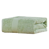 Linenland Extra Large Bath Sheet Towel 89 x 178cm - Sage Green - ElectronX Plus