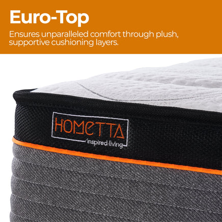 EasyDreamer Orthopaedic Euro Top Pocket Spring Double Mattress - ElectronX Plus