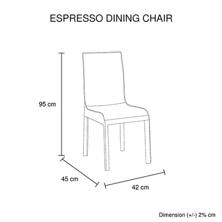 7 Pieces Dining Suite Dining Table & 6X  Black Chairs in Rectangular Shape High Glossy MDF Wooden Base Combination of Black & White Colour - ElectronX Plus