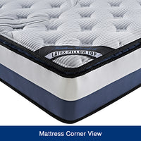 King Single Mattress Latex Pillow Top Pocket Spring Foam Medium Firm Bed - ElectronX Plus