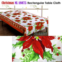 Christmas Rectangular Table Cloth NL18075 150x300cm - ElectronX Plus