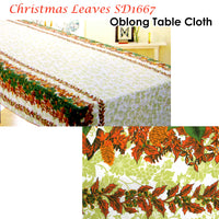 Christmas Rectangular Table Cloth SD1667 150x340cm - ElectronX Plus