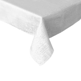 Jacquard Tablecloth Tuscany White 135 x 180 cm - ElectronX Plus