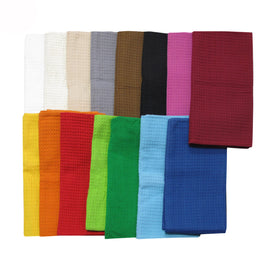 Random Pick Set of 6 100% Cotton Waffle Tea Towels - 50 x 70 cm - ElectronX Plus