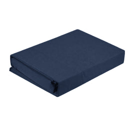 Artex Microfibre Sheet Set Double Navy - ElectronX Plus