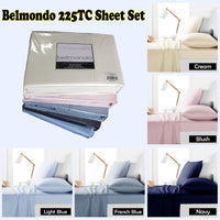 Belmondo 225TC Sheet Set Blush - King - ElectronX Plus