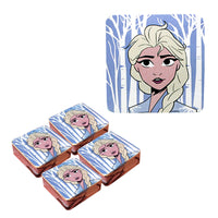 Caprice Frozen Elsa Set of 4 Cotton Licensed Magic Facewashers 30 x 30 cm - ElectronX Plus