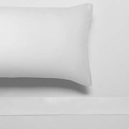 Accessorize White Piped Hotel Deluxe Cotton Sheet Set King - ElectronX Plus