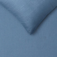 Vintage Design Homewares 100% Linen Brilliant Blue Sheet Set Double - ElectronX Plus