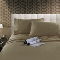 Kingtex 300TC Cotton Sheet Set Linen Single - ElectronX Plus