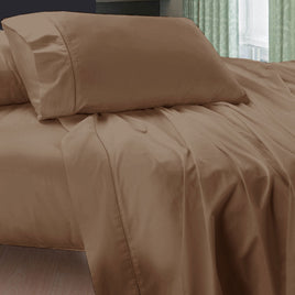 400TC Egyptian Cotton Sheet Set Linen DOUBLE - ElectronX Plus